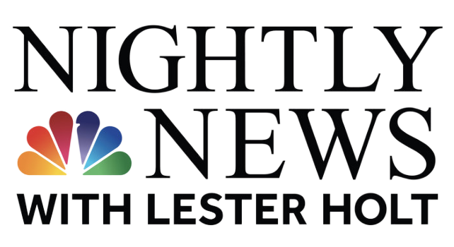 Logo NBC Nightly News with Lester Holt
